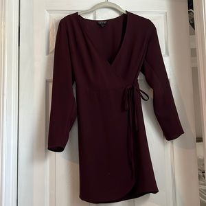 Topshop wrap dress - size US 2 - excellent condition